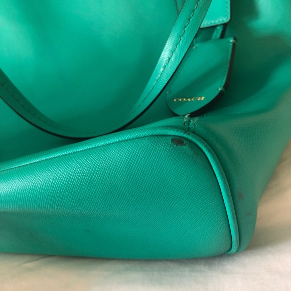 Coach Leather Tote - Picture 6 of 6